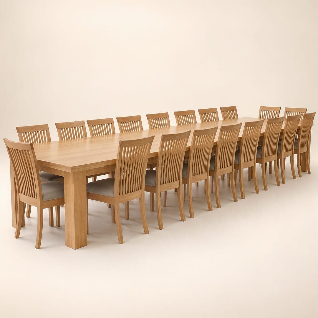 Hawkesbury Banquet Dining Table in Tasmanian Oak