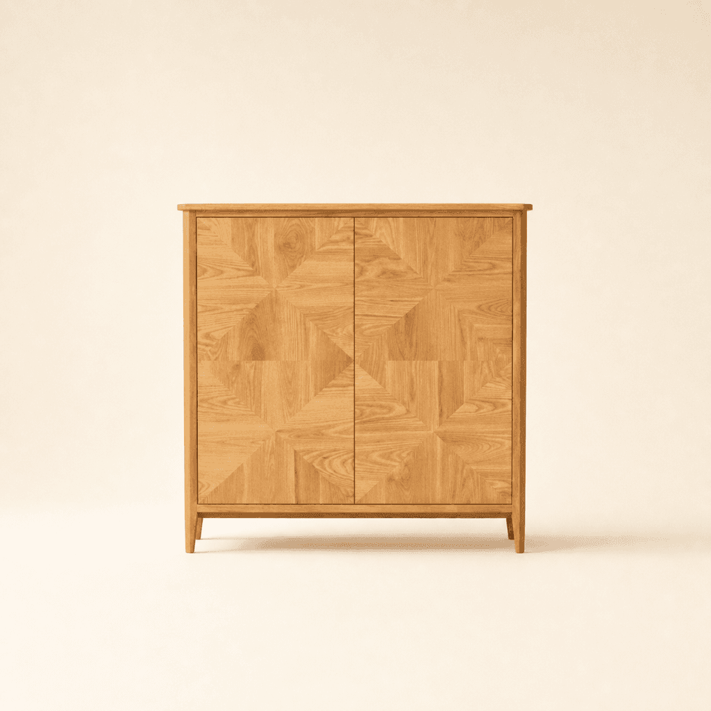 Parquet Sideboard in American Oak