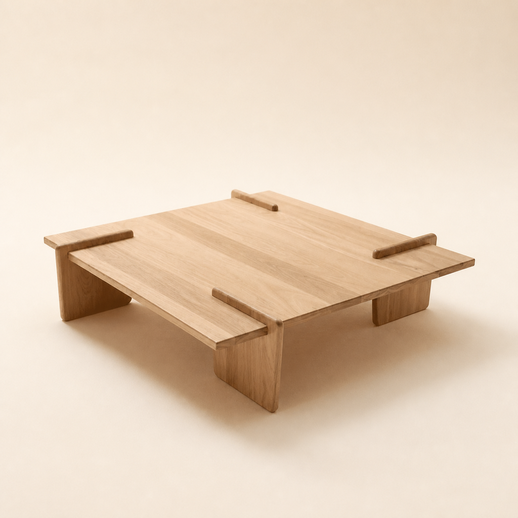 Strata Platform Coffee Table in Tasmanian Oak