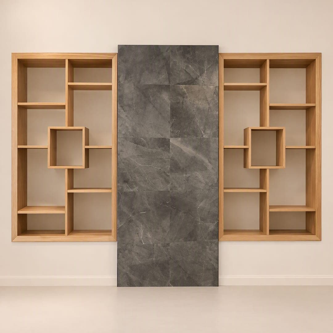 Manly Room Divider Wall Unit