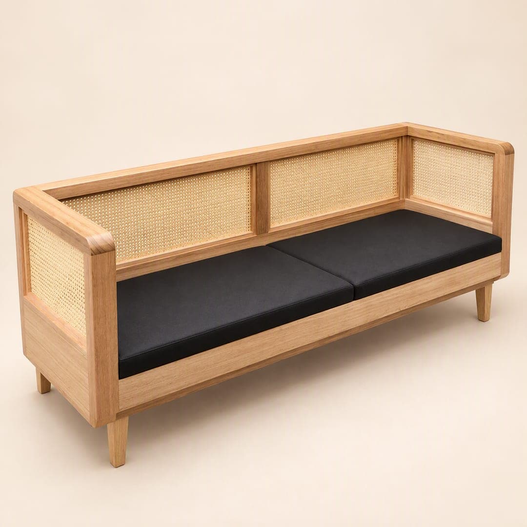 Mollymook Bench Sofa in Tasmanian Oak