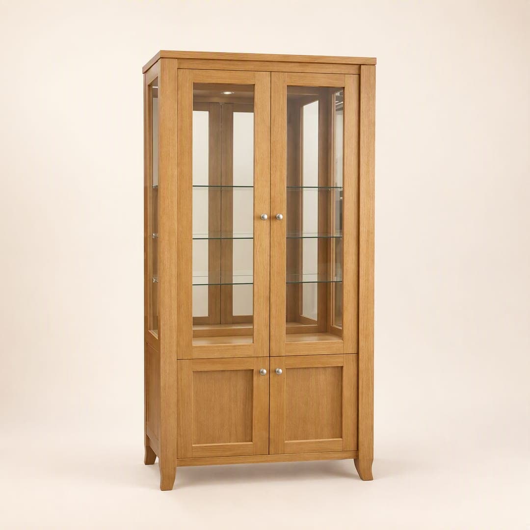 Portland Display Cabinet in Tasmanian Oak