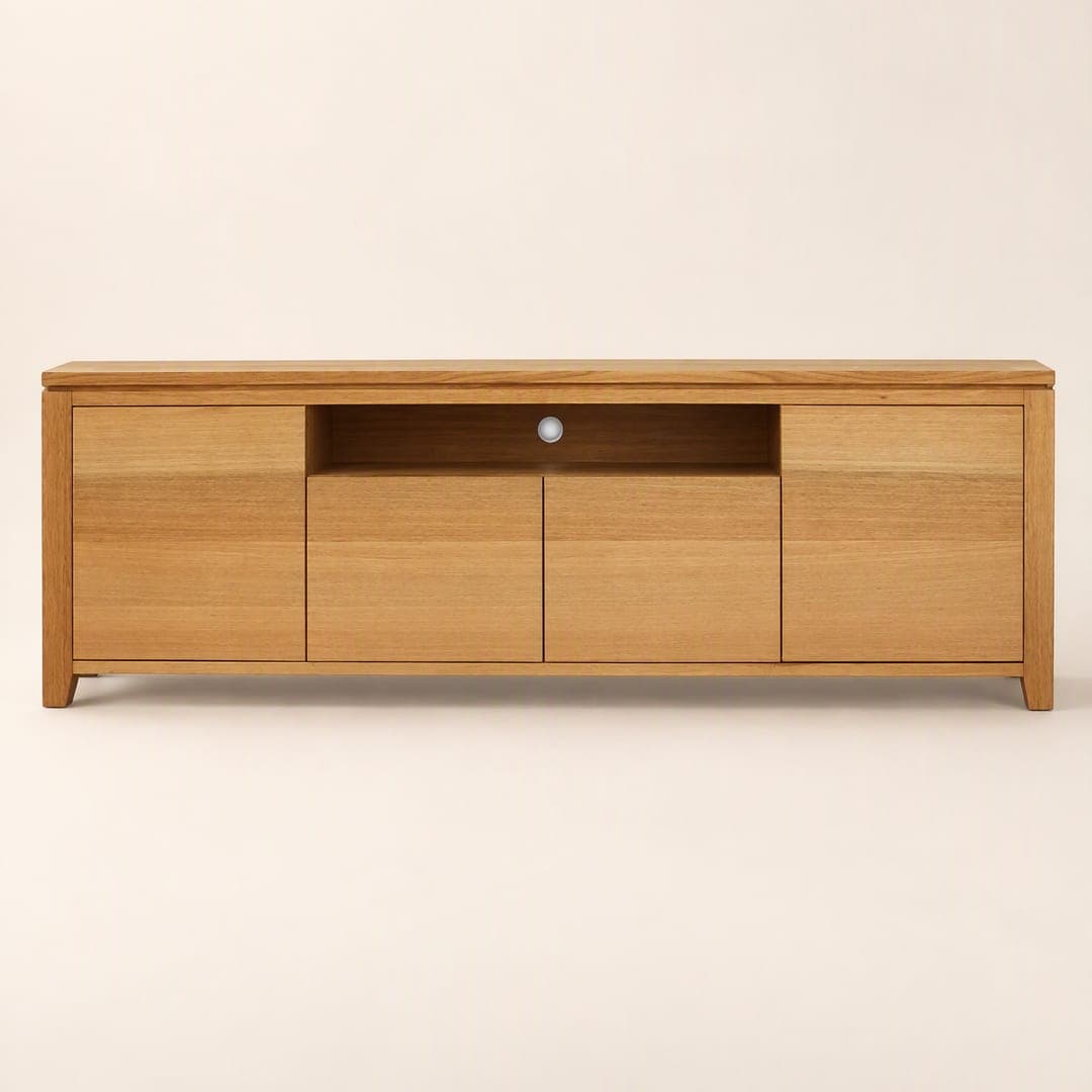 Tenterfield TV Unit in Tasmanian Oak